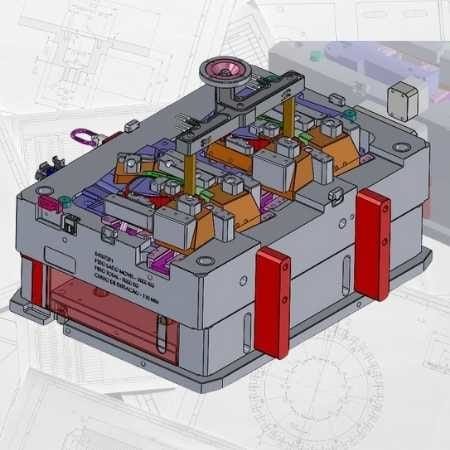 Projeto Molde Injeção Plástico / Produto Portinhola Entrada Combustível / Injeção PP