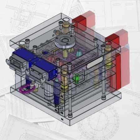 Projeto Molde Injeção Plástico / Produto Torre FIAT / Injeção PC + ABS