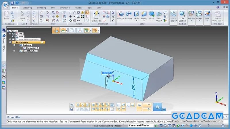 Solid Edge Tecnologia Sincrona